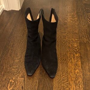 J. Crew Black Heeled Boots